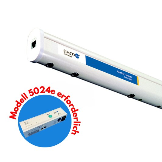 AeroBar® Ionizer MODEL 5285e (5.3 x 3.0 x 55.8cm)
