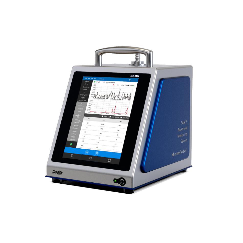 Micronview Bioaerosol Monitoring System mit Echtzeitdaten zur Überwachung der Luftqualität