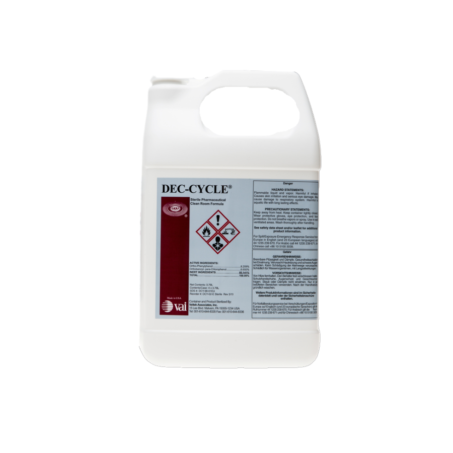 DEC-CYCLE® : steriles Desinfektionsmittel auf Phenolbasis