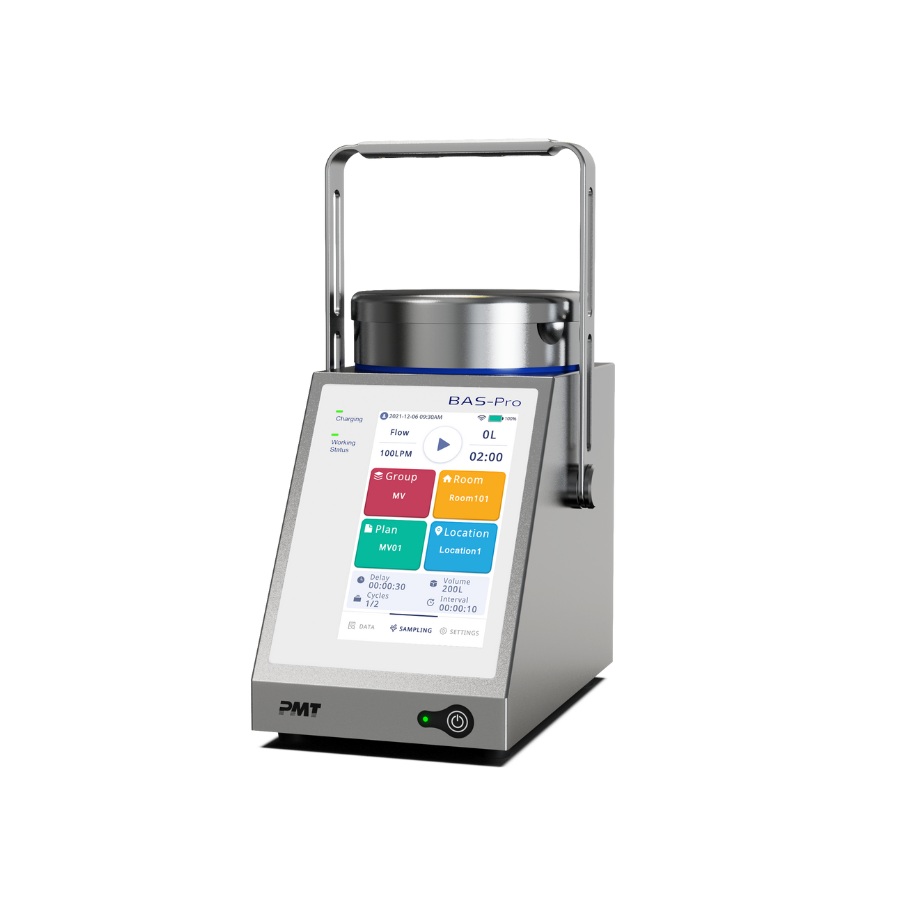 Micronview Luftkeimsammler BAS pro Bioaerosol Probennehmer zur Überwachung der mikrobiellen Luftkontamination