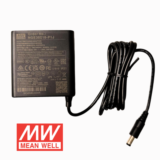 NGE30I18-P1J (MEAN WELL) AC/DC-Netzteil, 1 Ausgang, 30 W, 18 V, 1.66 A