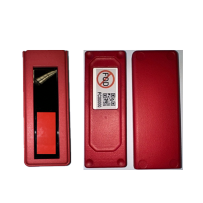 Partikelfallenhalterung S für TapeLift ParticleTraps mit Barcode (PartSens 4.0)