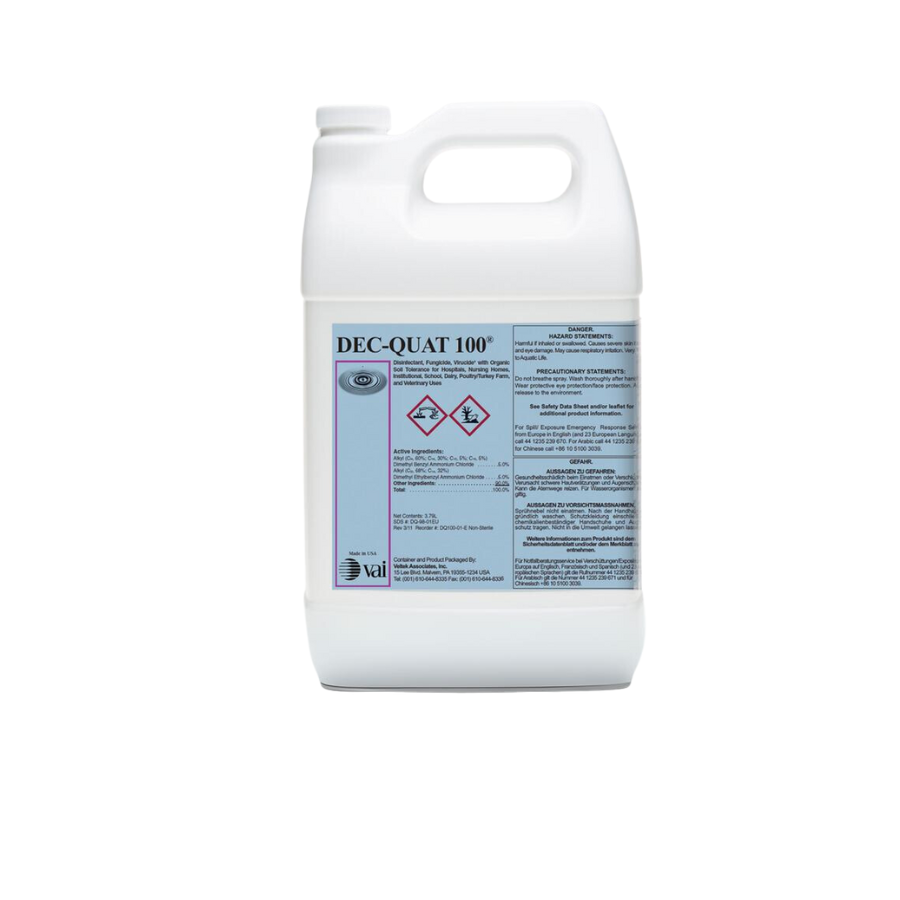 Steriles Desinfektionsmittel DEC-QUAT-100 mit quartärer Ammoniumverbindung